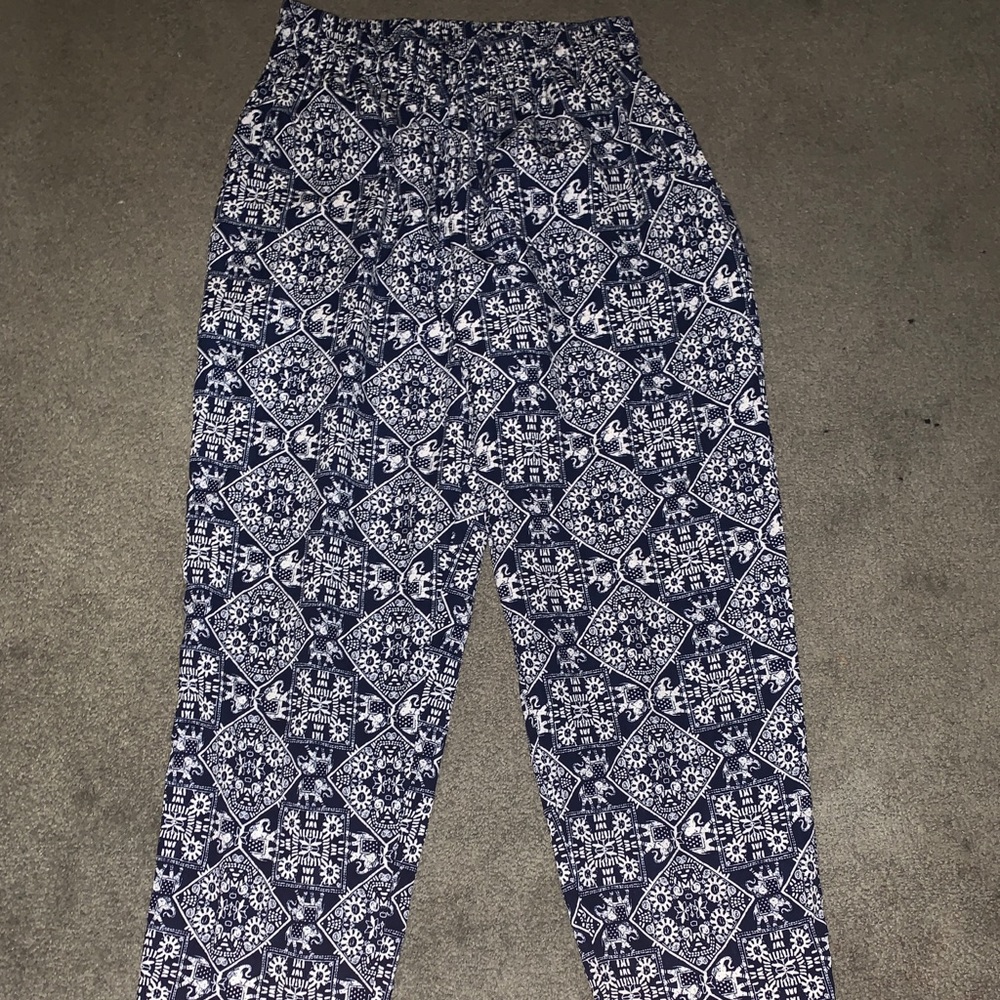 Tribal Printed Jogger Pants